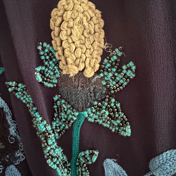 Anthropologie Not So Serious by Pallavi Mohan Woodvine dress size small - Picture 7 of 13